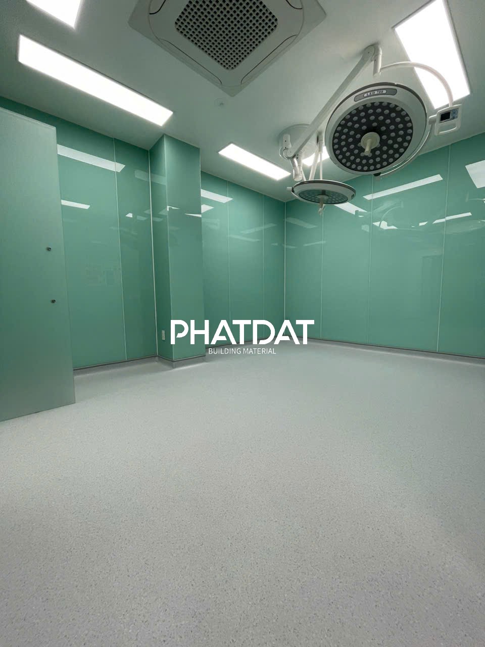 Sàn vinyl kháng khuẩn phòng khám AMEST chất lượng